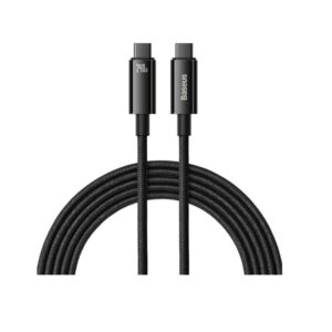Baseus USB-C to USB-C Cable 3m USB 2.0 Black (CAWJ040201)