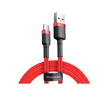 Baseus USB-A to USB-C Cable 3m USB 2.0 Black, Red (CATKLF-U09)