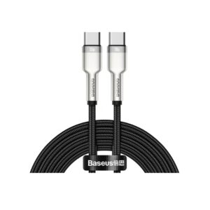 Baseus USB-C to USB-C Cable 2m USB 2.0 Black (CATJK-D01)