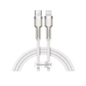 Baseus USB-C to Lightning Cable 2m USB 2.0 White (CATLJK-B02)