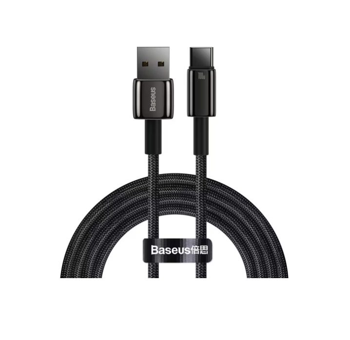 Baseus USB-A to USB-C Cable 2m USB 3.0 Black (CAWJ000101)