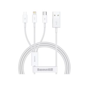 Baseus Superior Series USB-C Cable 0.5m USB 3.0 White (P10320105221-01)