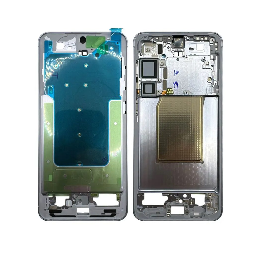 Mid-Frame Housing For Samsung Galaxy S25 Plus (Light Blue)