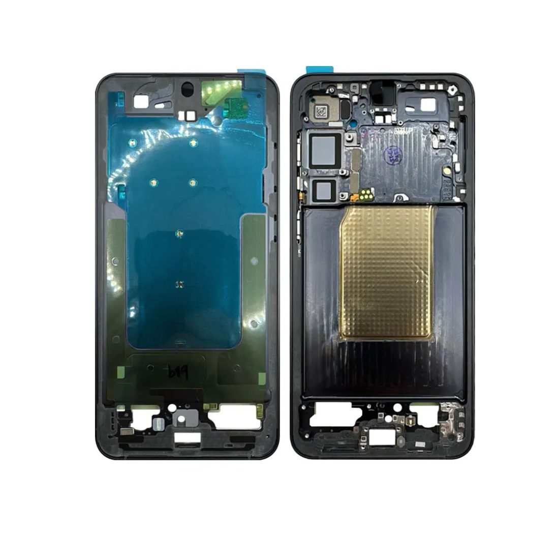 Mid-Frame Housing For Samsung Galaxy S25 Plus (Midnight Blue)