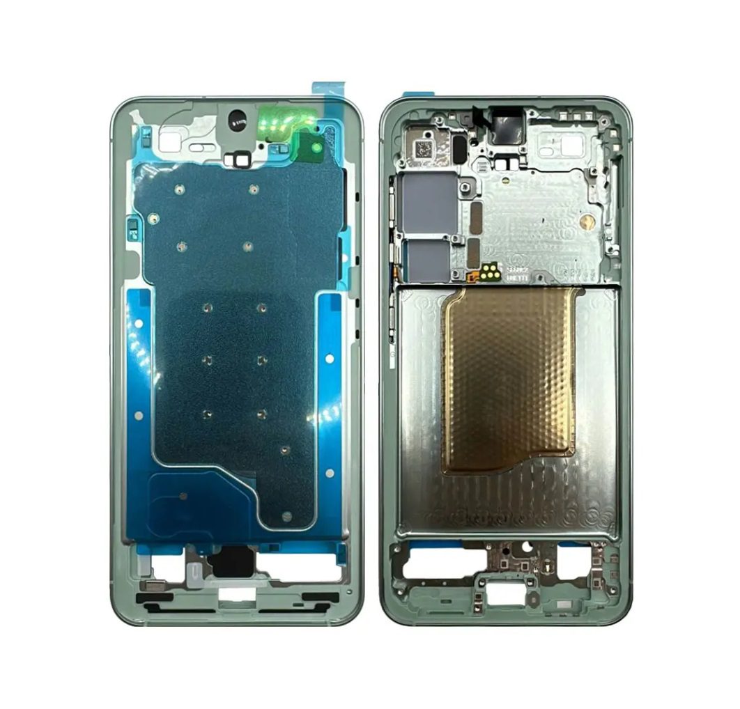 Mid-Frame Housing For Samsung Galaxy S25 (Mint)
