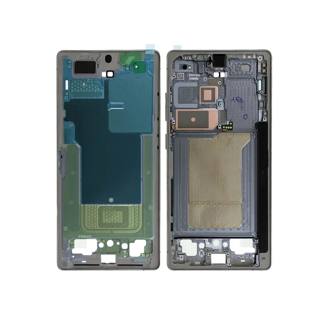 Mid-Frame Housing For Samsung Galaxy S25 Ultra (Titanium Gray)