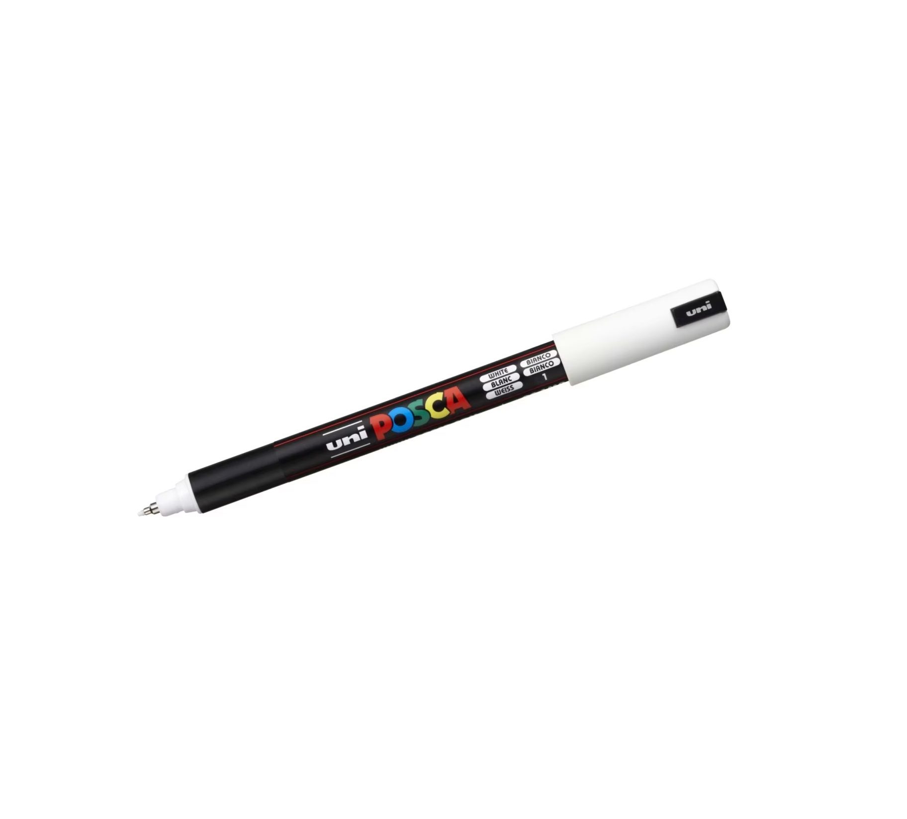 Posca PC-1MR Fineliner brand, 0.70 mm, (1 Piece) - White