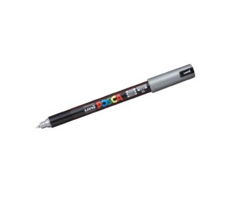 Posca PC-1MR Fineliner brand, 0.70 mm, (1 Piece) – Silver