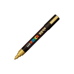 Posca Marker PC-5M round tip, 2.50 mm, (1 Piece) – Gold