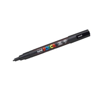 Posca Marker PC-3M round tip, 0.90 mm, (1 Piece) – Black