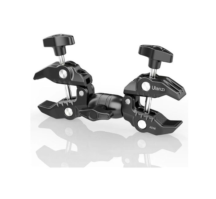 Ulanzi Double Super Clamp Mount for Studio and Rig Setup