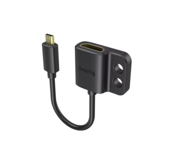 SmallRig Ultra Slim HDMI Adapter Cable (D to A) 4K