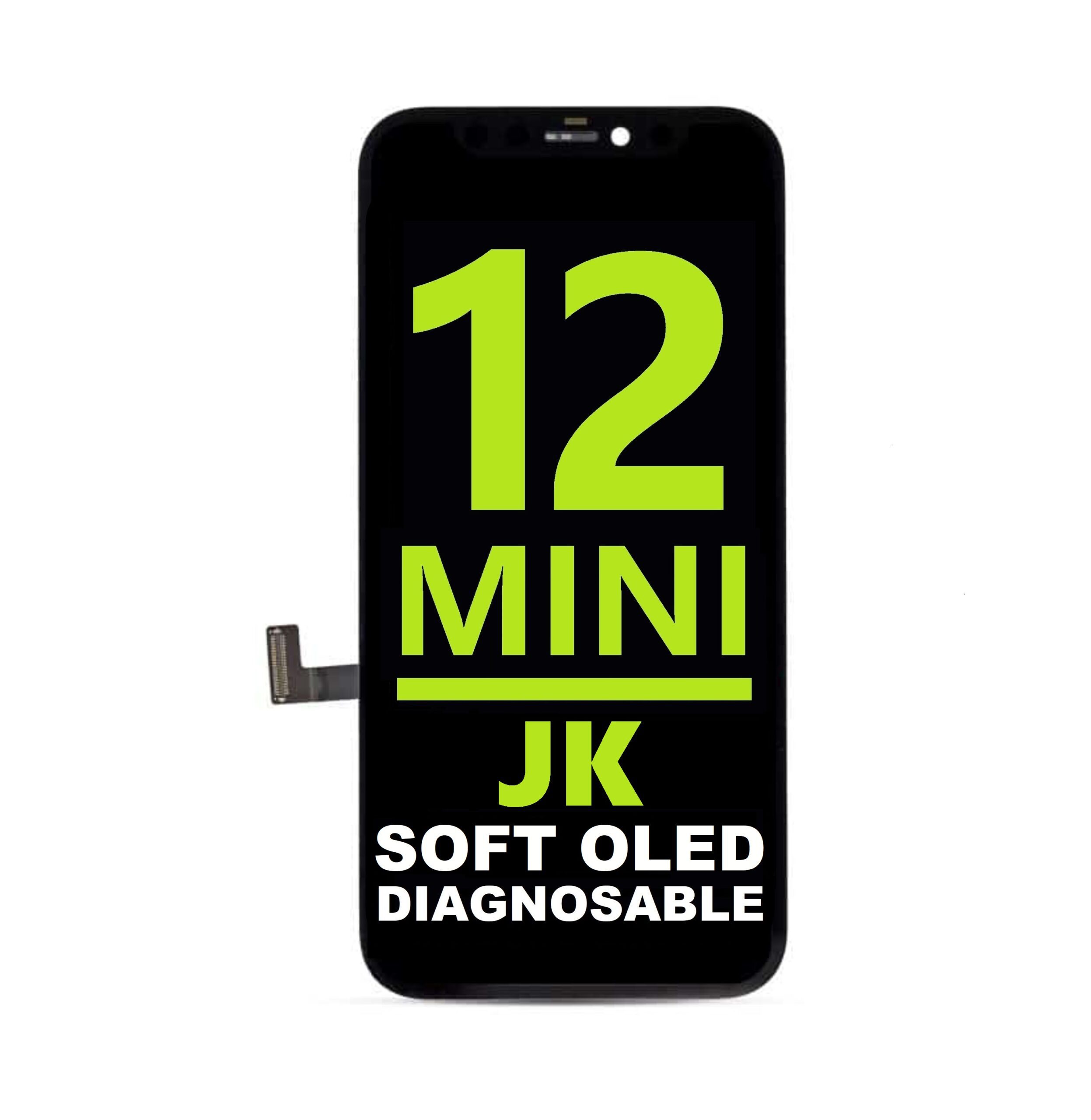 iPhone 12 Mini JK Diagnosable SOFT OLED Assembly