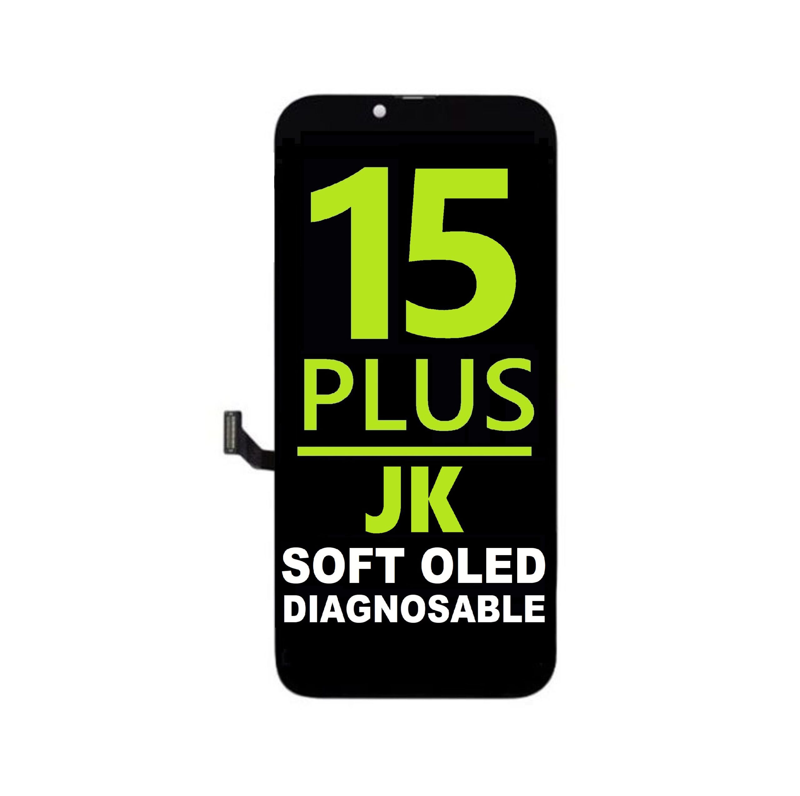 iPhone 15 Plus JK Diagnosable SOFT OLED Assembly
