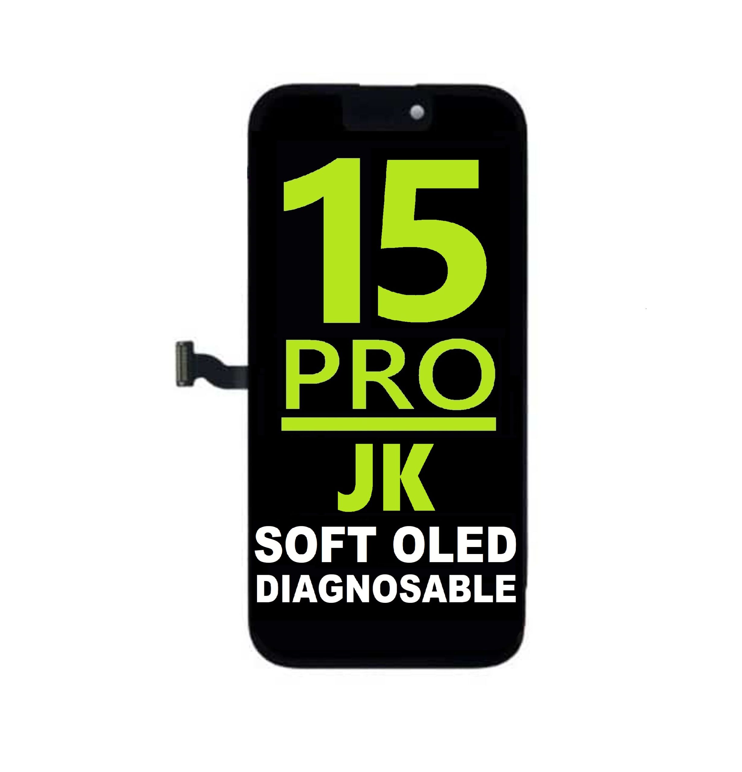 iPhone 15 Pro JK Diagnosable SOFT OLED Assembly
