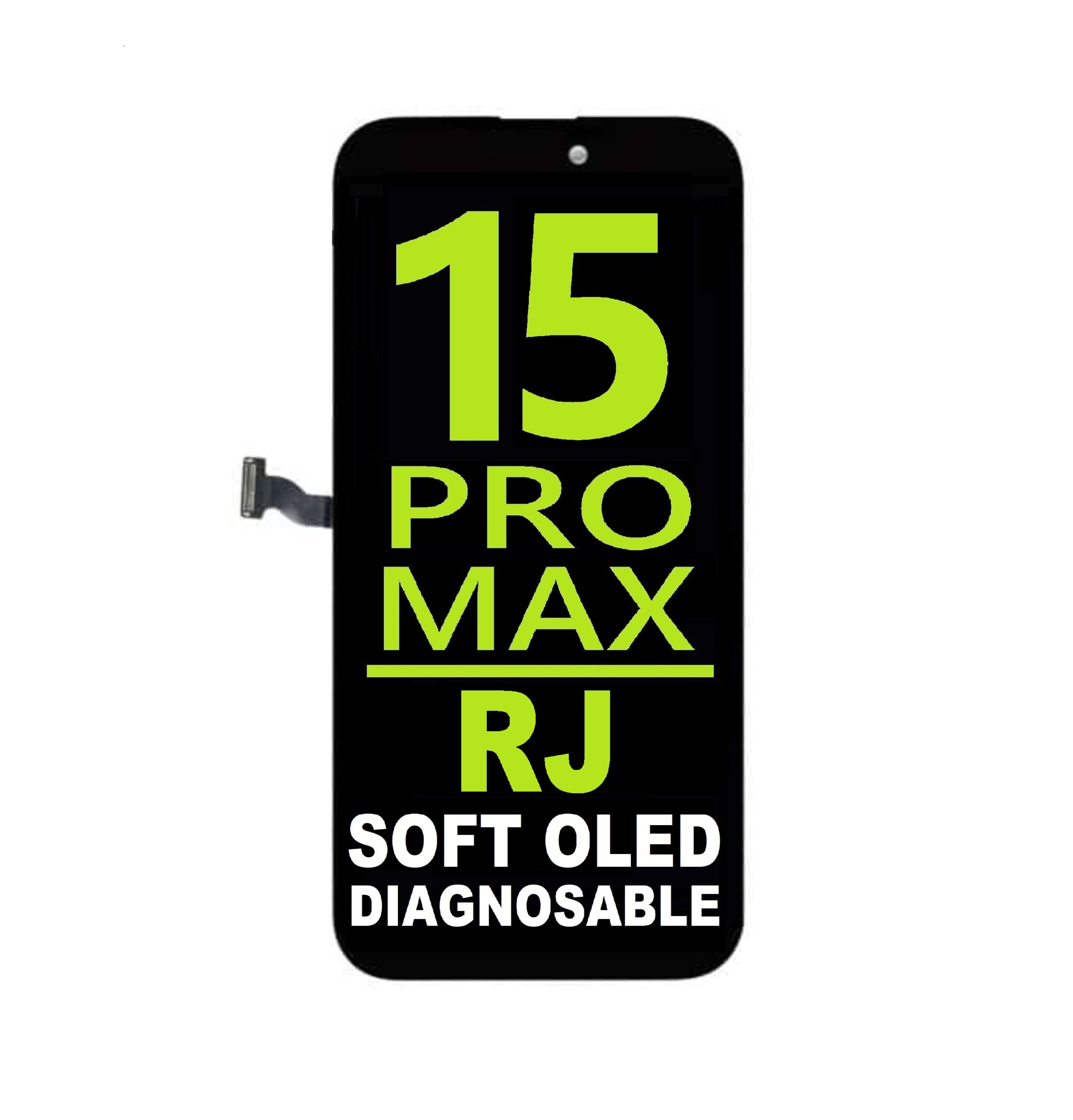 iPhone 15 Pro Max RJ Diagnosable SOFT OLED Assembly