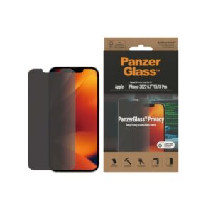 PanzerGlass Classic Fit Privacy (1 Piece), iPhone 14, iPhone 13 Pro, iPhone 13