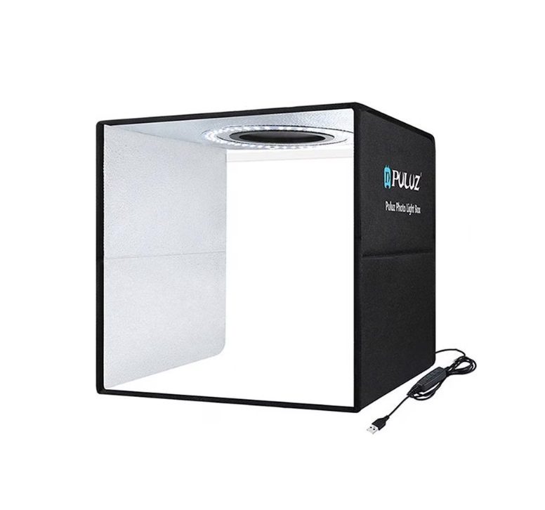 Puluz Portable Mini Photo Studio – Collapsible Light Box with LEDs