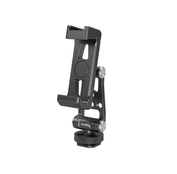 SmallRig Metal Phone Holder with Cold Shoe Mount