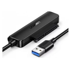 UGREEN USB 3.0 to SATA 3.0 Adapter for 2.5" SSD/HDD - Black