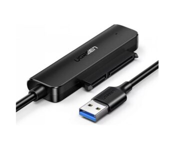UGREEN USB 3.0 to SATA 3.0 Adapter for 2.5" SSD/HDD - Black