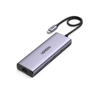 UGREEN USB-C Hub Adapter 5 Ports with PD & HDMI - Silver