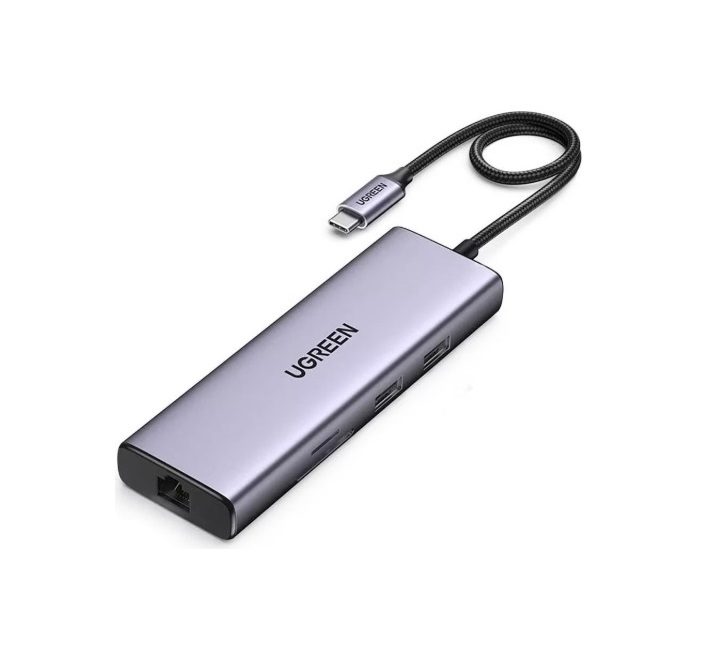 UGREEN USB-C Hub Adapter 5 Ports with PD & HDMI - Silver