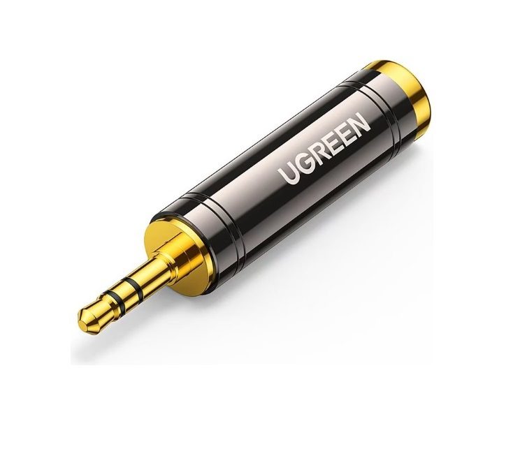 UGREEN 3.5mm to 6.3mm Audio Jack Adapter - Black