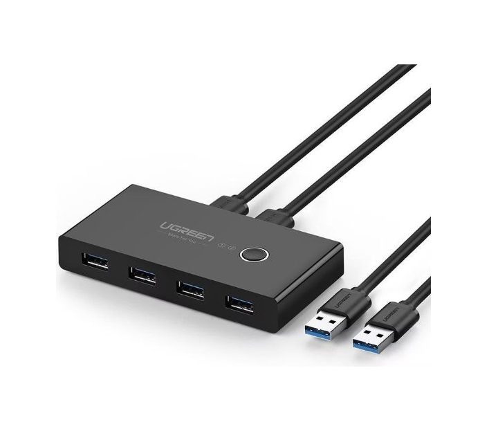 UGREEN USB 3.0 Sharing Switch Box 30768B - Black