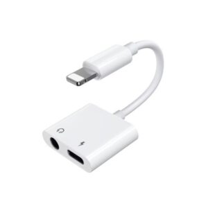 Joyroom Lightning to 3.5mm Audio & Charging Adapter – Dual Port (S-Y104)