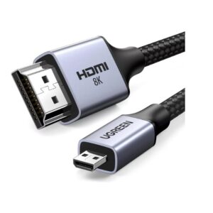 UGREEN Micro HDMI to HDMI Cable 1m (Type D to A) - Black