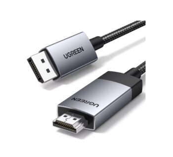 UGREEN DisplayPort to HDMI Cable 4K 1m - Silver