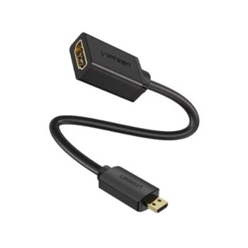UGREEN Micro HDMI to HDMI Adapter 10cm (Type D to A) - Black