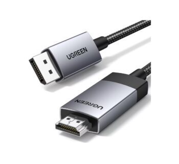 UGREEN DisplayPort to HDMI Cable 4K 2m - Silver