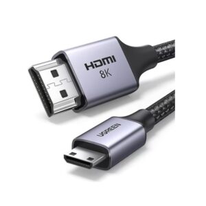 UGREEN Mini HDMI to HDMI Cable 2m (Type C to A) - Silver