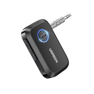 UGREEN Car Bluetooth 5.0 Audio Receiver 3.5mm AUX - Black
