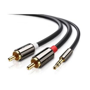 UGREEN 3.5mm to 2x RCA Audio Cable AV116 3m - Black