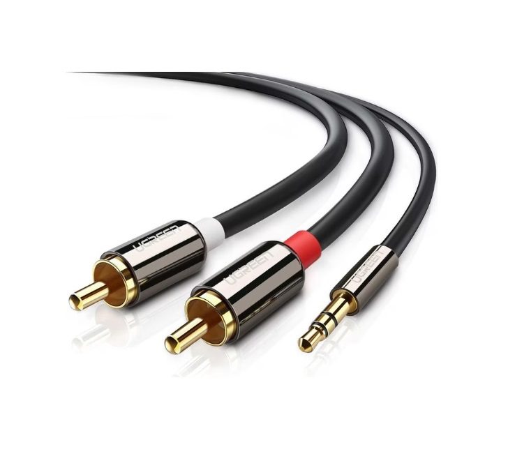 UGREEN 3.5mm to 2x RCA Audio Cable AV116 3m - Black