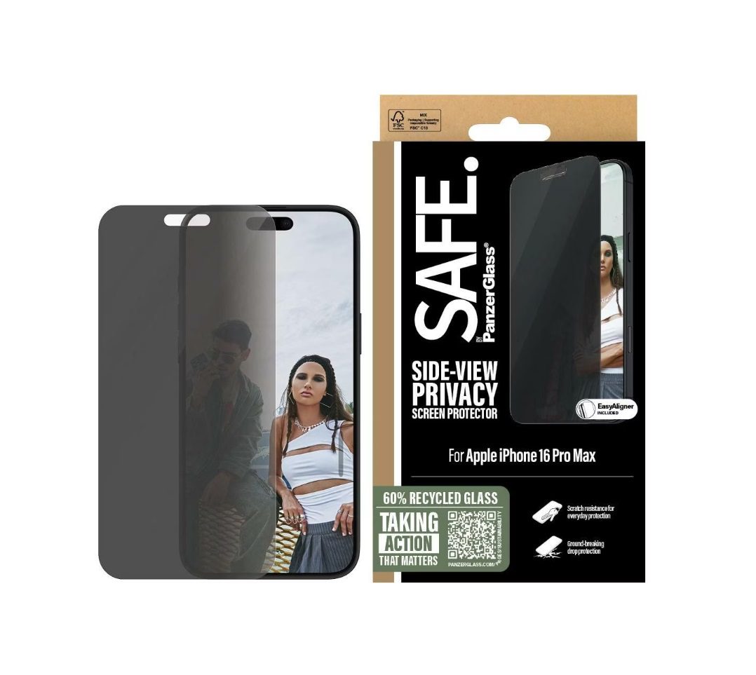 PanzerGlass SAFE. Screen Protector (1 Piece), iPhone 16 Pro Max