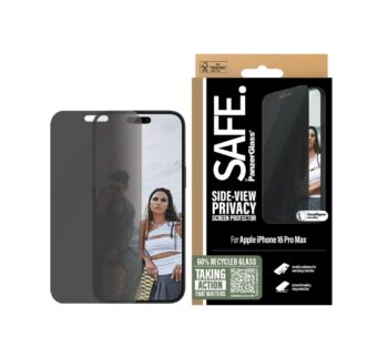 PanzerGlass SAFE. Privacy Screen Protector Ultra-Wide Fit (50 Pieces), iPhone 16 Pro Max