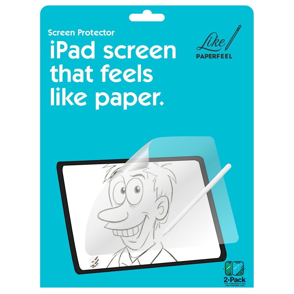 Like PaperFeel Screen Protector iPad Mini 7th Gen (2024) - 2 Pack