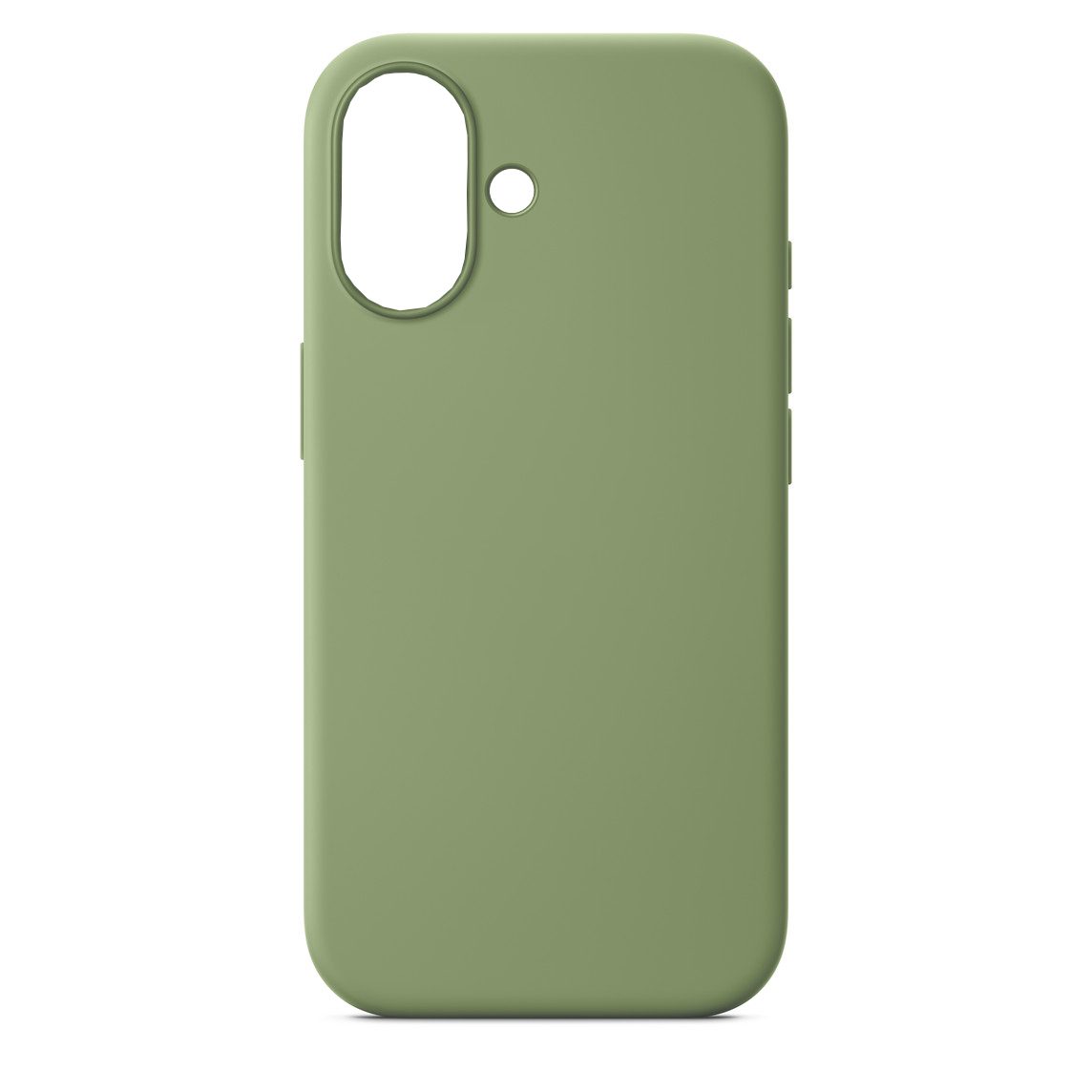 iPhone 17 Silicone Case with MagSafe - Moss Green