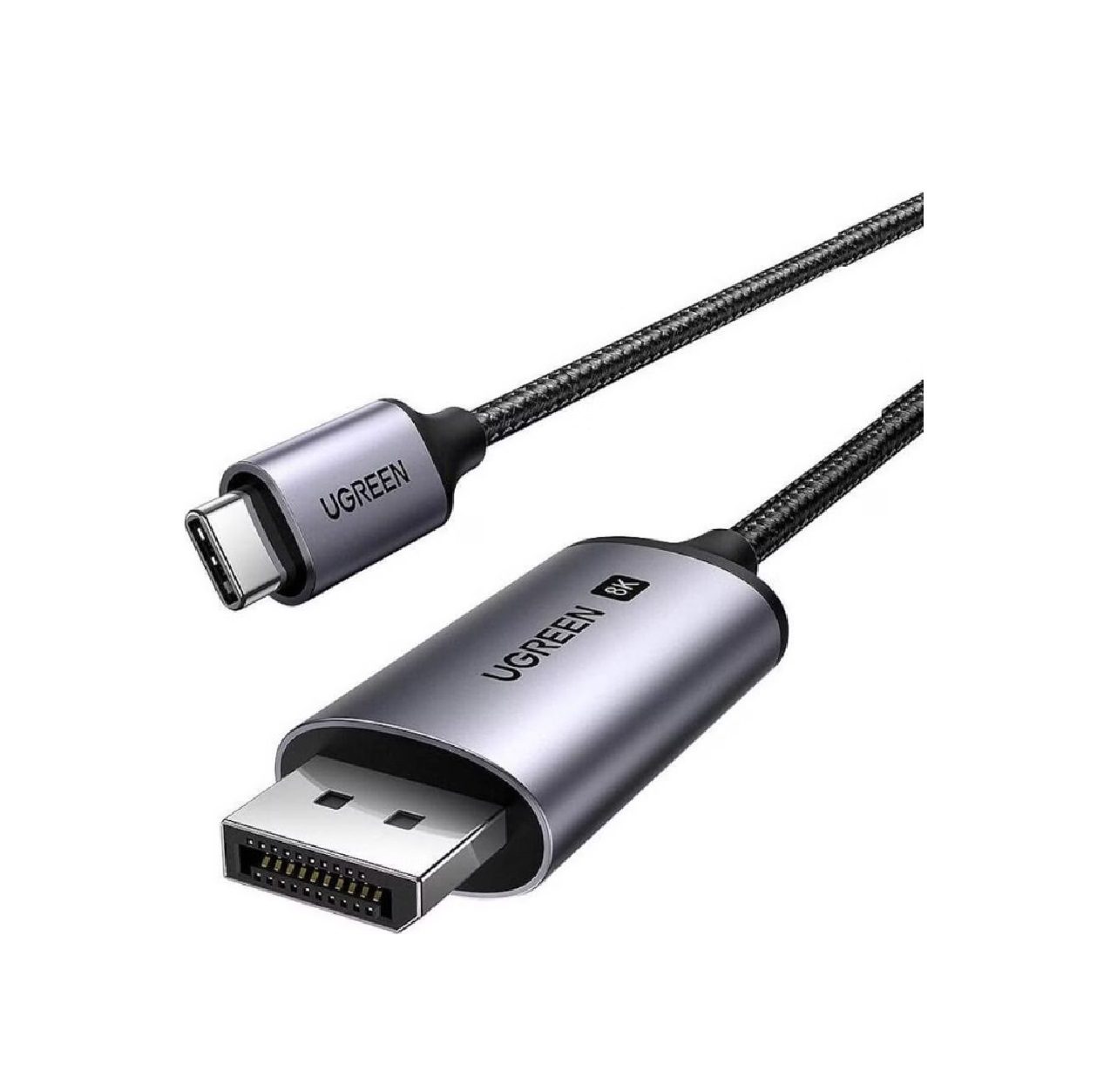 UGREEN USB-C to DisplayPort Cable 2m – Gray