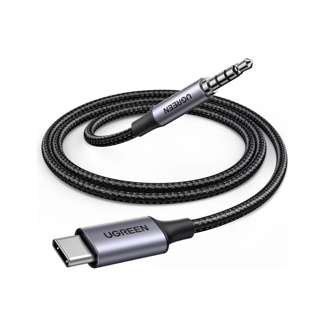 UGREEN USB-C to 3.5mm Audio Cable 1m – Black