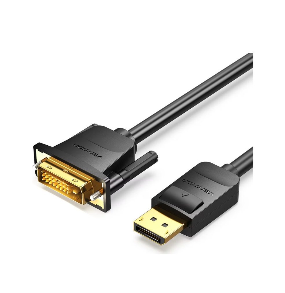 Vention 2m DisplayPort to DVI 1.2 Cable - Black