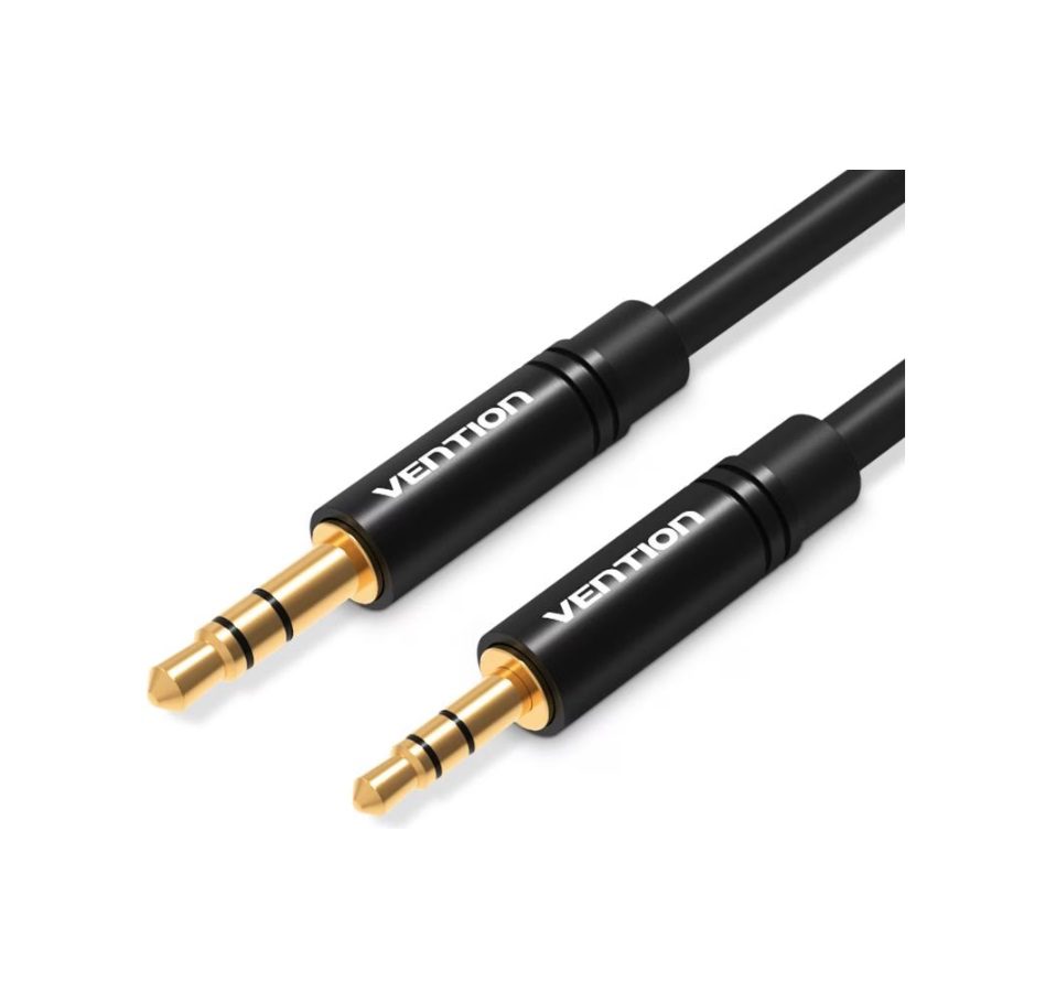 Vention 0.5m 3.5mm to 2.5mm Audio Cable - Black
