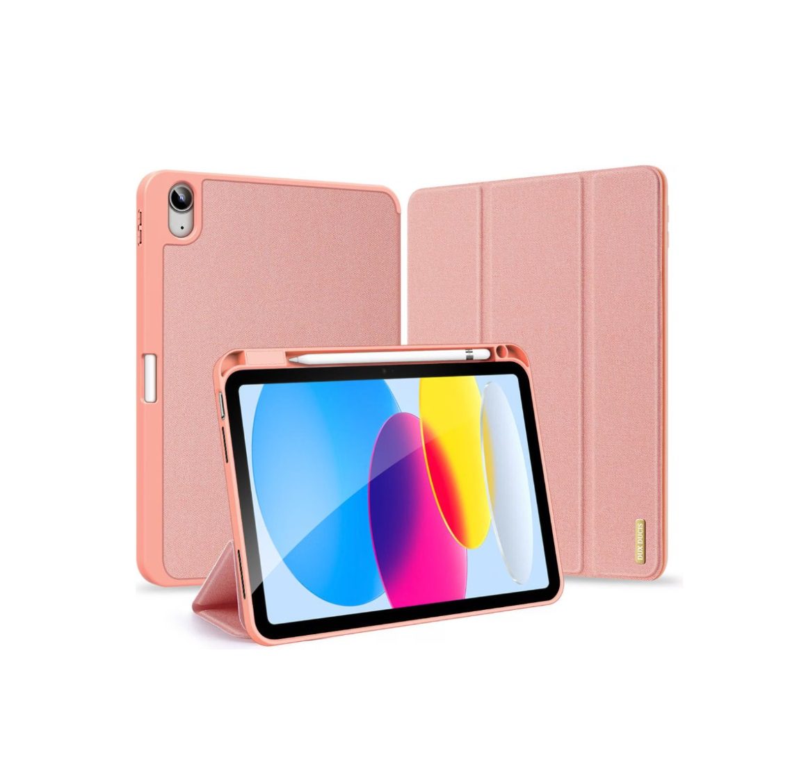 Dux Ducis Domo Series Case for iPad 10 (2022) / iPad 11 (2025) - Pink