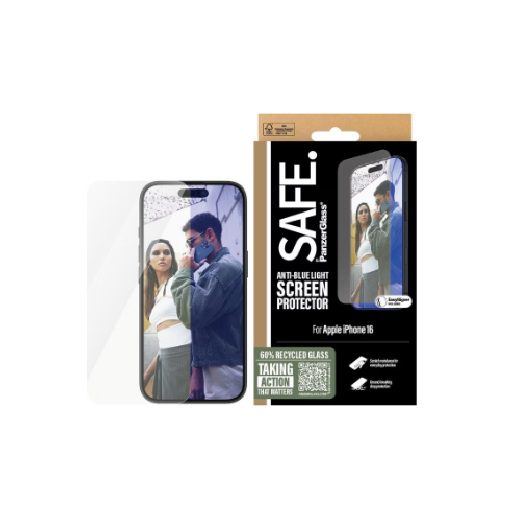 PanzerGlass SAFE. (1 Piece), Apple iPhone 15, Apple iPhone 16