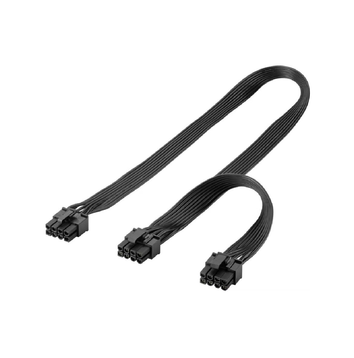 Goobay PCIe Power Cable 8-Pin Male to Dual 6+2-Pin