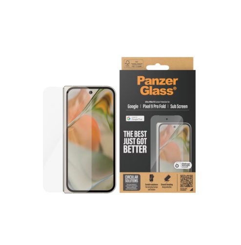 PanzerGlass Ultra-Wide Fit (1 Piece), Google Pixel 9 Pro, Google Pixel 9, Google Pixel 9 Pro Fold